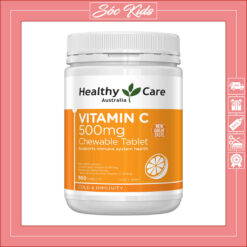 vitamin c healthy care 500mg viên nhai tăng cường sức đề kháng